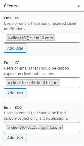 Clients+ - Client Form